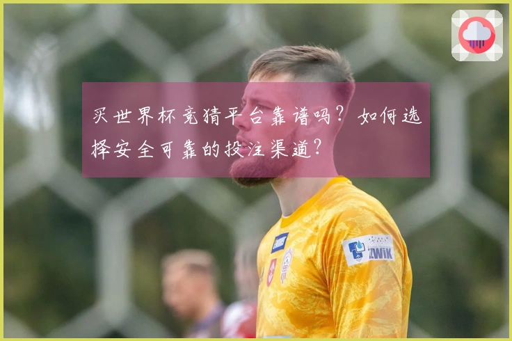 买世界杯竞猜平台靠谱吗？如何选择安全可靠的投注渠道？