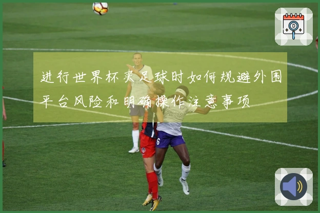 进行世界杯买足球时如何规避外围平台风险和明确操作注意事项